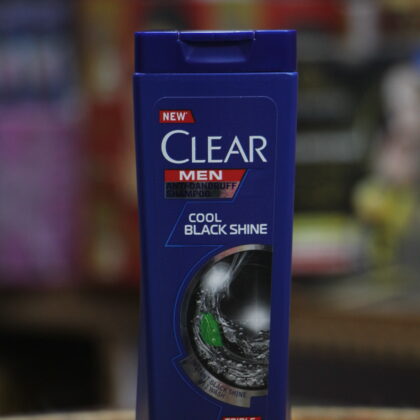 Clear shampoo black shine